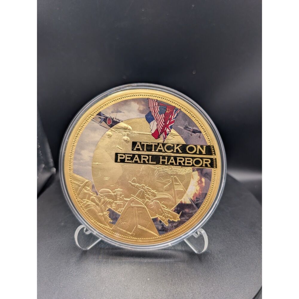 2020 American Mint History of World War II Attack on Pearl Harbor 376g Medal